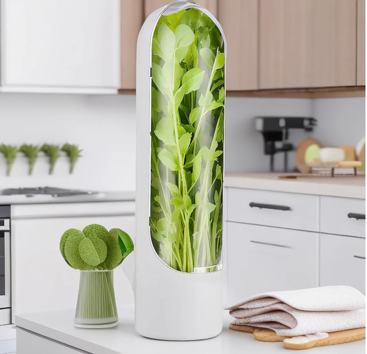 Herb Saver Pod – Keep Coriander, Mint, and Greens Fresh Longer