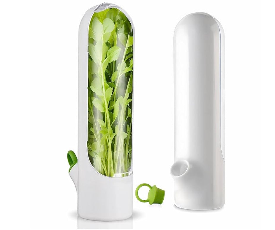 Herb Saver Pod – Keep Coriander, Mint, and Greens Fresh Longer