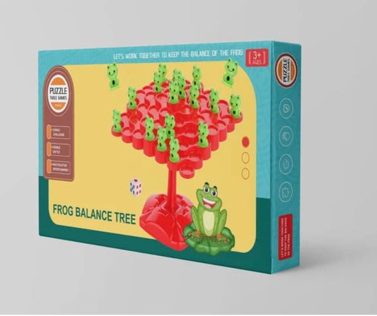 Frog Balance Tree Puzzle Game | Educational Math Counting & Balance Toy for Kids (Ages 3+)