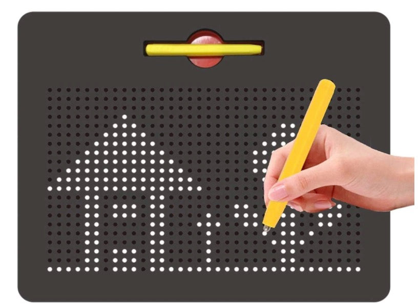 Magnetic Sketchpad Drawing Board for Kids – Large Size Erasable Doodle Writing Pad | Reusable Drawing & Learning Board (Colour as per Stock)