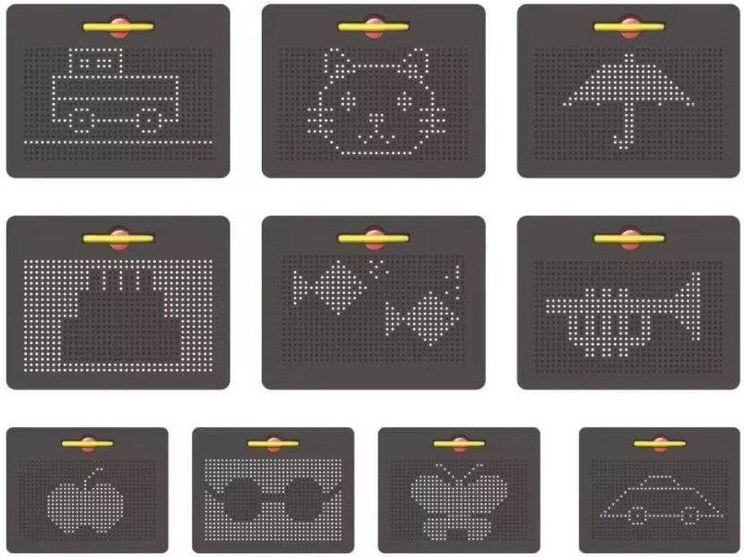 Magnetic Sketchpad Drawing Board for Kids – Large Size Erasable Doodle Writing Pad | Reusable Drawing & Learning Board (Colour as per Stock)